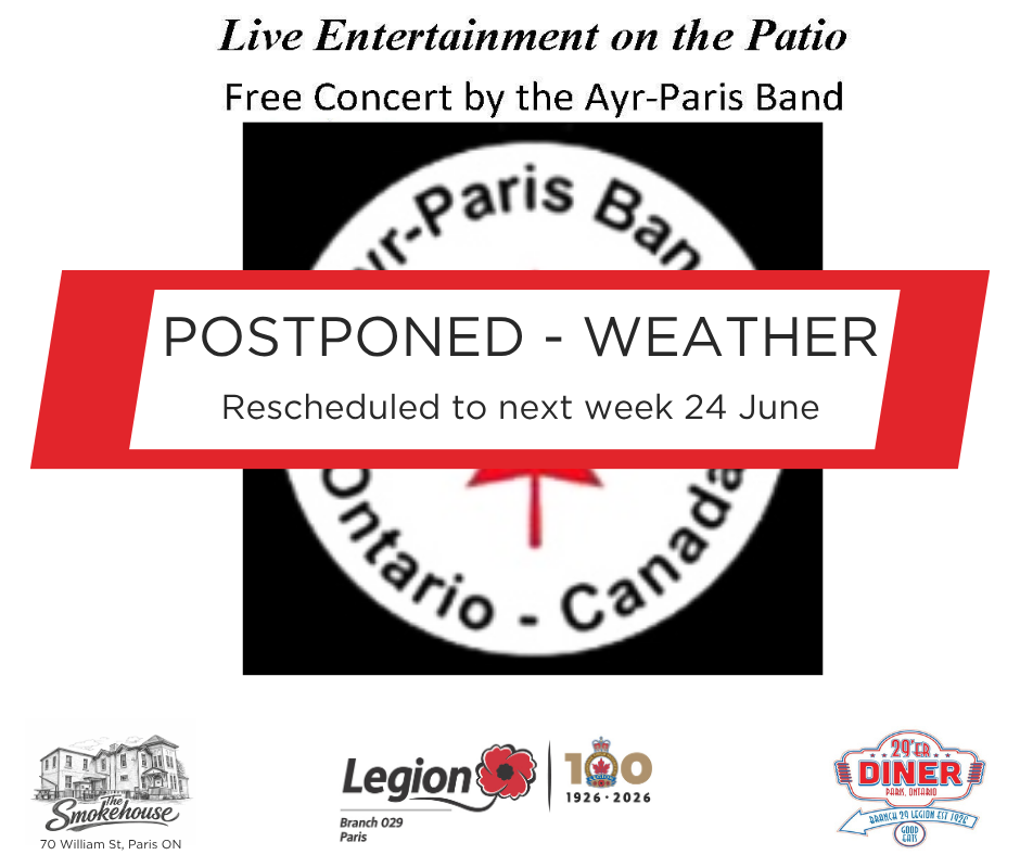 RESCHEDULED – Free Concert – Now Weds 24 June 7:30pm
