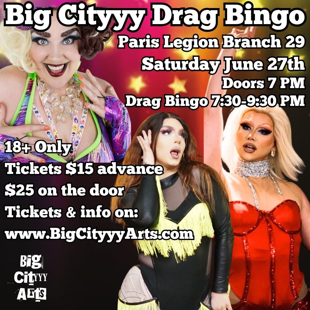 Big Cityyy Drag Bingo 27 June
