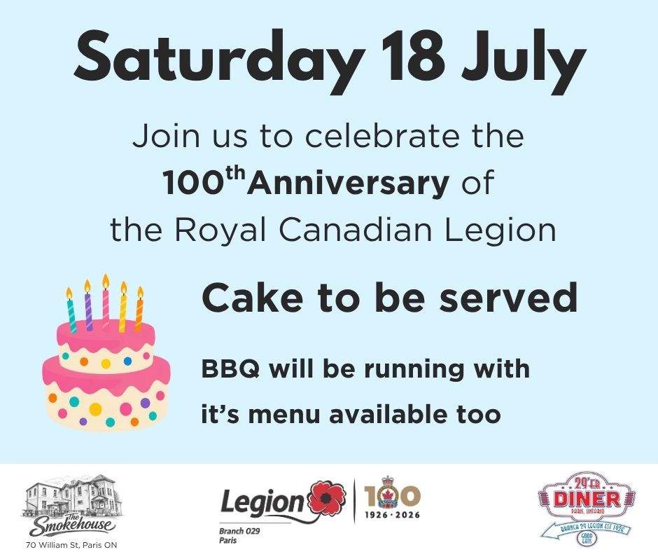 BBQ & Cake to Celebrate the RCL 100th